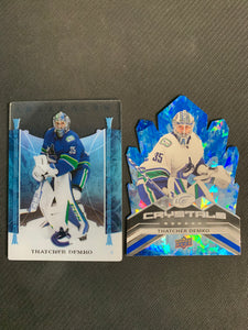 UPPER DECK HOCKEY VANCOUVER CANUCKS - THATCHER DEMKO LOT OF 2