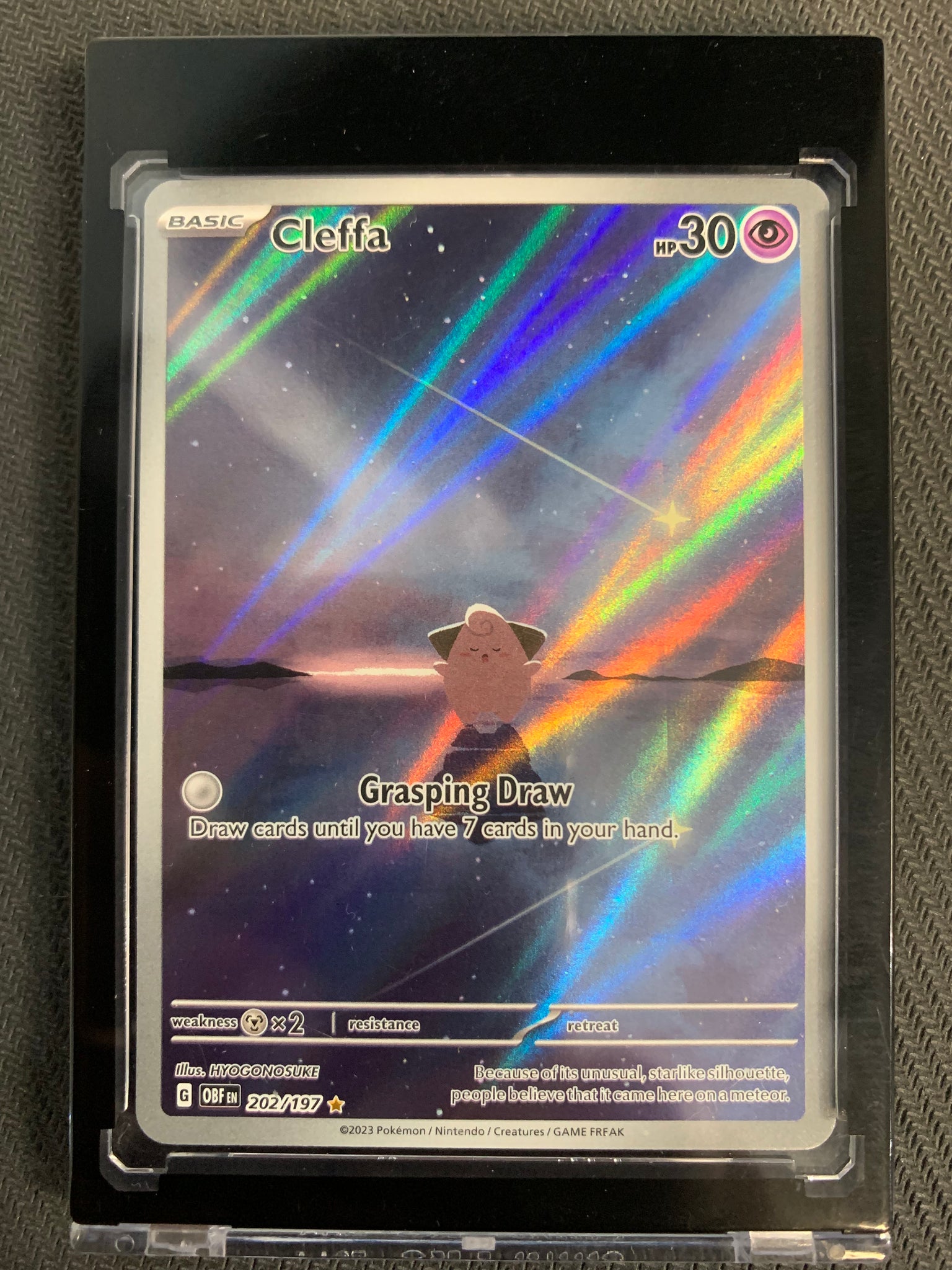 202 197 pokemon card POKEMON S/V OBSIDIAN FLAMES