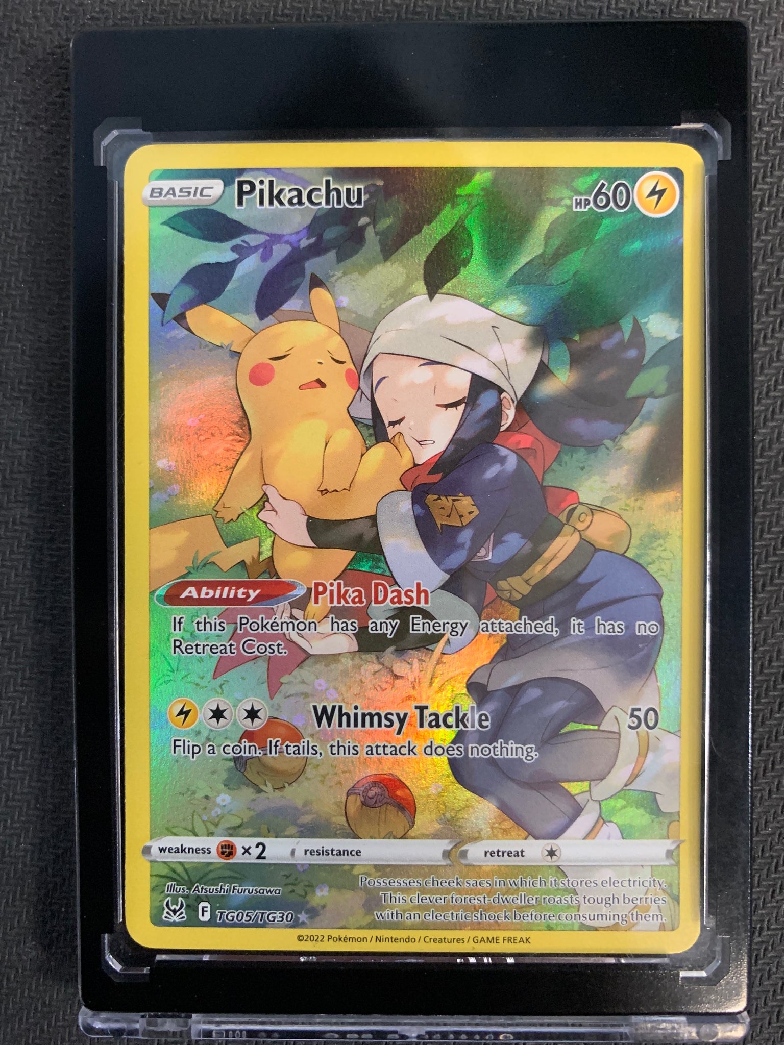 2022 POKEMON LOST ORIGIN PIKACHU PIKACHU TRAINER GALLERY #TG05/TG30 - PACK FRESH !