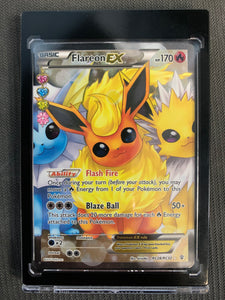 2016 POKEMON GENERATIONS - FLAREON EX FULL ART HOLO RARE RC28/RC32 - MINT