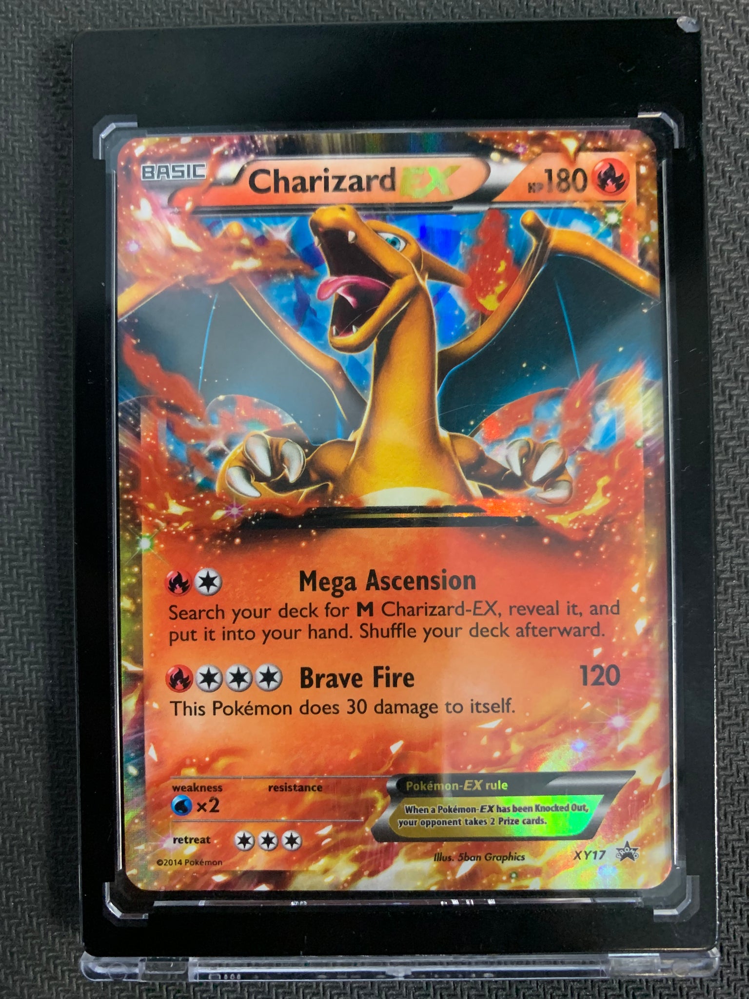 POKEMON CHARIZARD EX ULTRA RARE BLACK STAR HOLO FOIL CARD XY17 - MINT Mint Sports Cards & Collectibles POKEMON CHARIZARD EX ULTRA RARE BLACK STAR HOLO FOIL CARD XY17 - MINT Mint Sports Cards & Collectibles