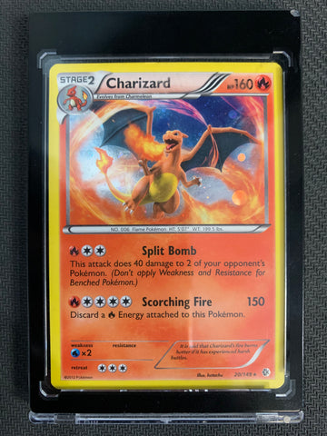 2012 POKEMON BOUNDARIES CROSSED CHARIZARD HOLO FOIL 20/149 - MINT CONDITION !