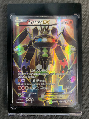 2016 POKEMON FATES COLLIDE - ZYGARDE EX FULL ART HOLO PROMO 54a/124 - MINT