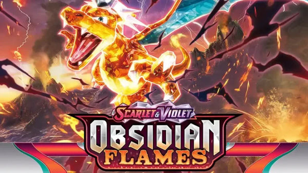 POKEMON SCARLET & VIOLET OBSIDIAN FLAMES 3 PACK BLISTER BUNDLE OF 2