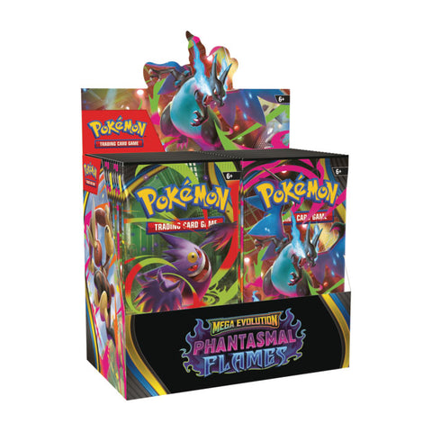 POKEMON ME02 PHANTASMAL FLAMES BOOSTER DISPLAY BOX PRE ORDER - NEW