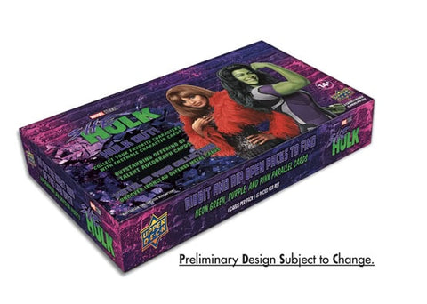 2024 UPPER DECK MARVEL SHE HULK HOBBY BOXES - BLOWOUT SALE!