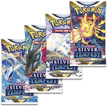 POKEMON SWORD & SHIELD SILVER TEMPEST BOOSTER SINGLE PACK (RANDOM ART) - CHRISTMAS BLOWOUT SALE!!!