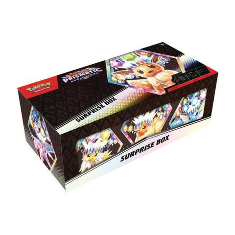 POKEMON SCARLET & VIOLET 8.5 PRISMATIC EVOLUTIONS SURPRISE BOX - RESTOCKED