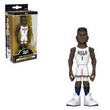 FUNKO GOLD NBA 5" ZION WILLIAMSON HOME UNIFORM PREMIUM VINYL FIGURE - CHRISTMAS BLOWOUT SALE!!!