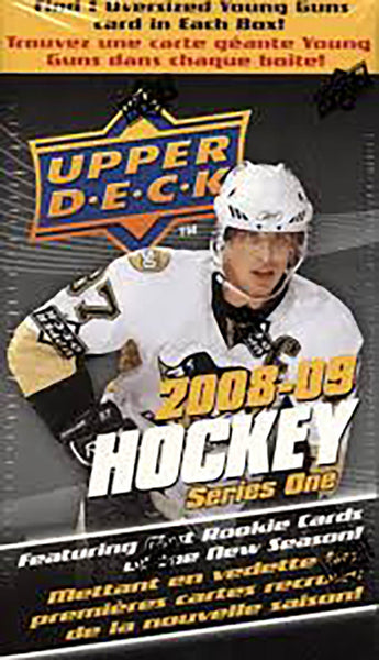 2008-09 UPPER DECK HOCKEY SERIES 1 BLASTER BOXES