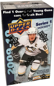 2009-10 UPPER DECK HOCKEY SERIES 1 BLASTER BOXES