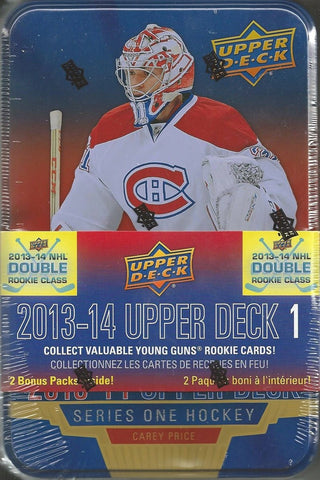 2013-14 UPPER DECK HOCKEY SERIES 1 RETAIL TINS