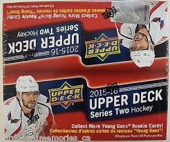 2015-16 UPPER DECK HOCKEY SERIES 2 RETAIL BOXES