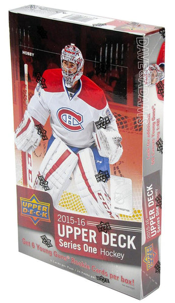 2015-16 UPPER DECK HOCKEY SERIES 1 HOBBY BOXES