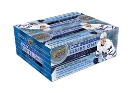 2017-18 UPPER DECK HOCKEY SERIES 1 RETAIL BOXES