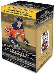 2018-19 UPPER DECK HOCKEY SERIES 1 BLASTER BOXES