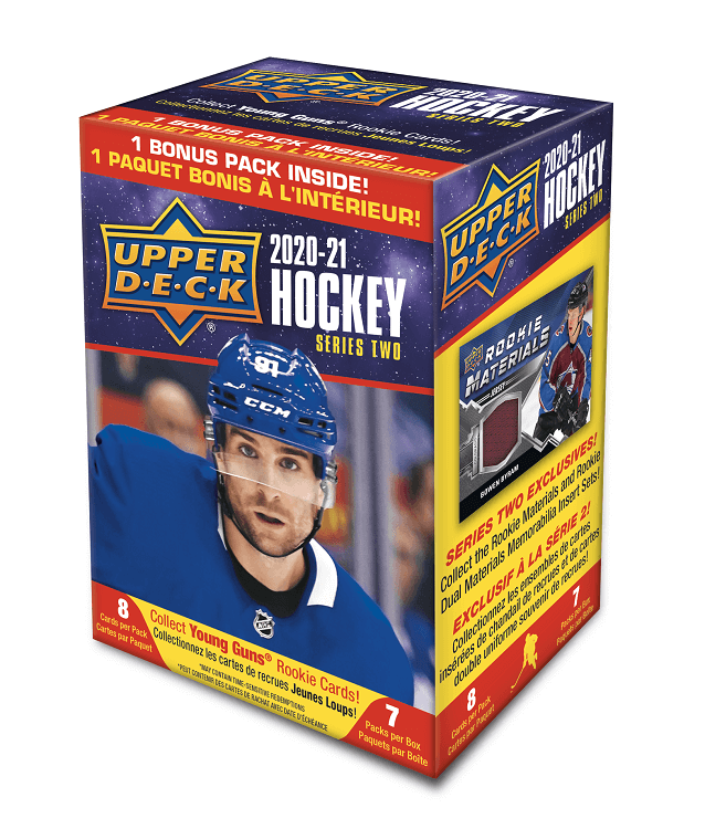 2020-21 UPPER DECK HOCKEY SERIES 2 BLASTER BOXES
