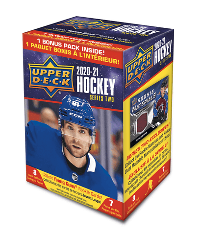 2020-21 UPPER DECK HOCKEY SERIES 2 BLASTER BOXES