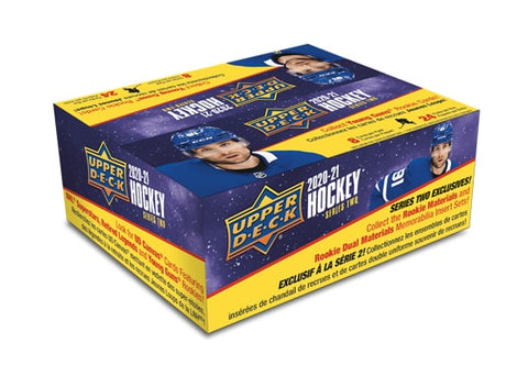 2020-21 UPPER DECK HOCKEY SERIES 2 RETAIL BOXES