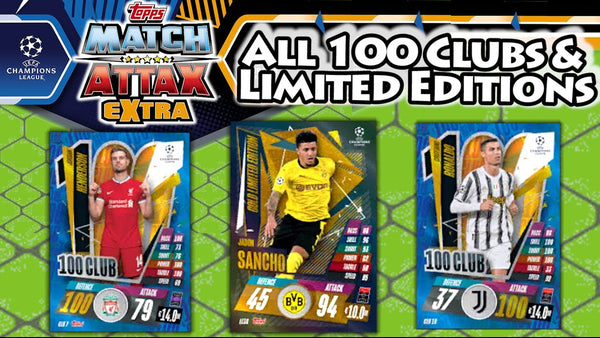 2020-2021 TOPPS SOCCER UEFA CL MATCH ATTAX EXTRA MEGA TINS - BRAND NEW!!!