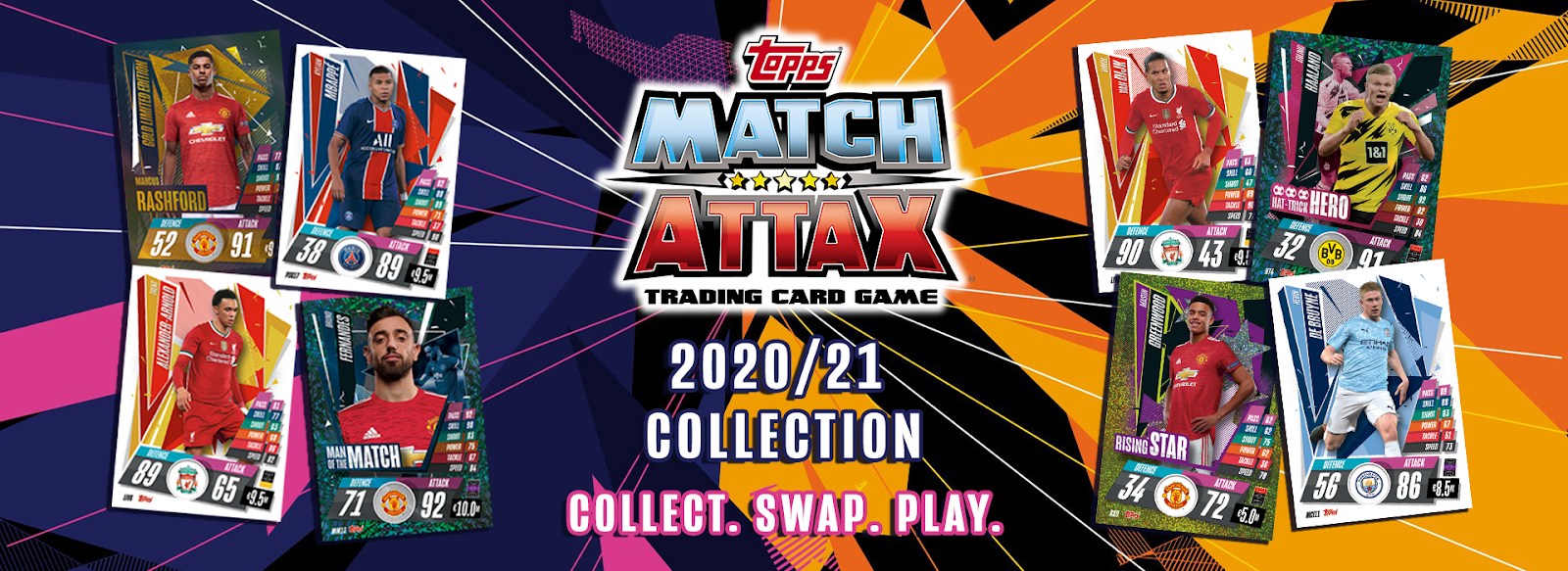 2020-2021 TOPPS SOCCER UEFA CL MATCH ATTAX EXTRA STARTER BOX - BRAND NEW!!!