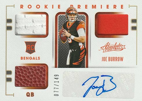 2020 PANINI ABSOLUTE NFL FOOTBALL VALUE FAT PACKS