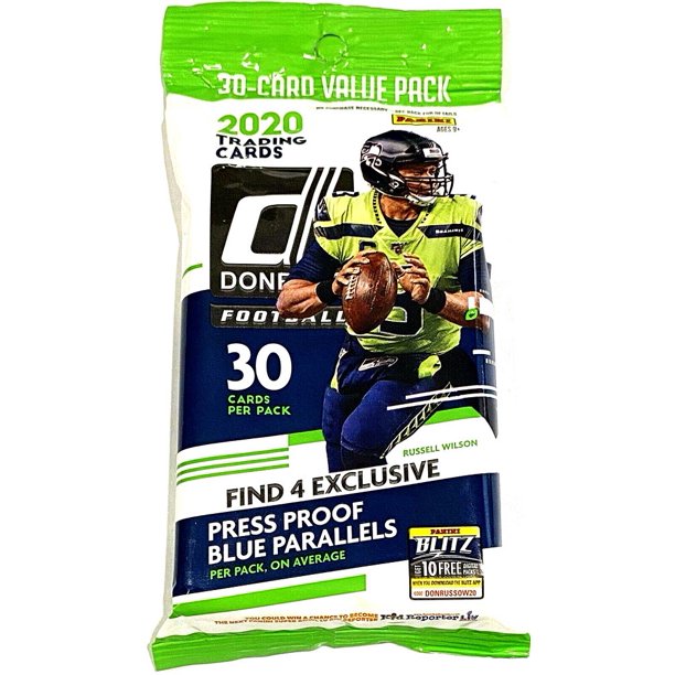 2020 PANINI DONRUSS NFL FOOTBALL VALUE FAT PACKS - RESTOCKED!