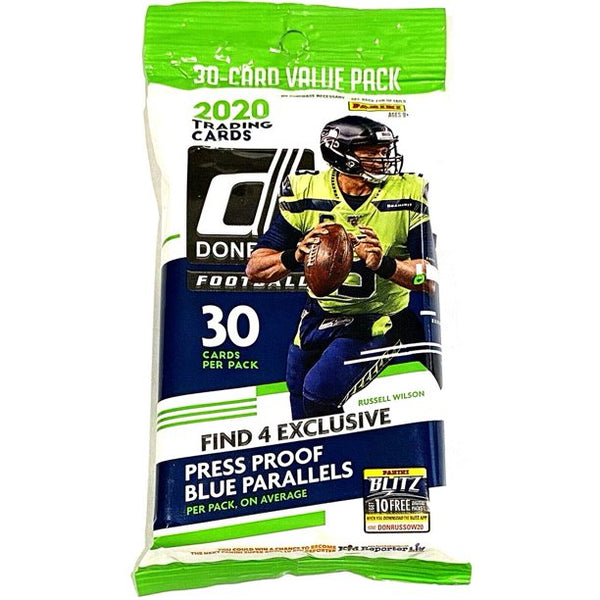 2020 PANINI DONRUSS NFL FOOTBALL VALUE FAT PACKS - RESTOCKED!