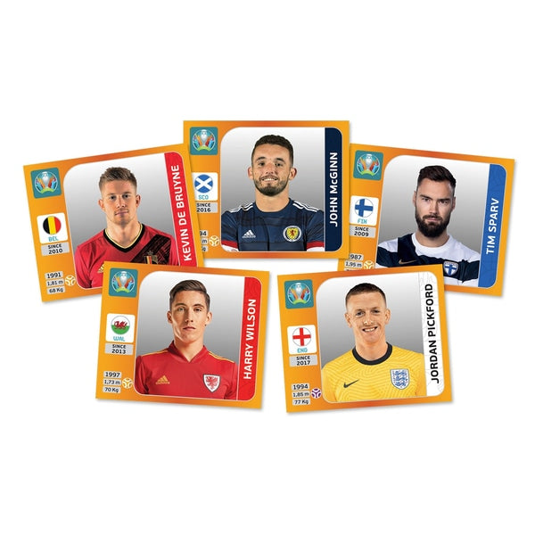 UEFA 2020 EURO TOURNAMENT EDITION OFFICIAL ALBUM STICKER PACK BOXES