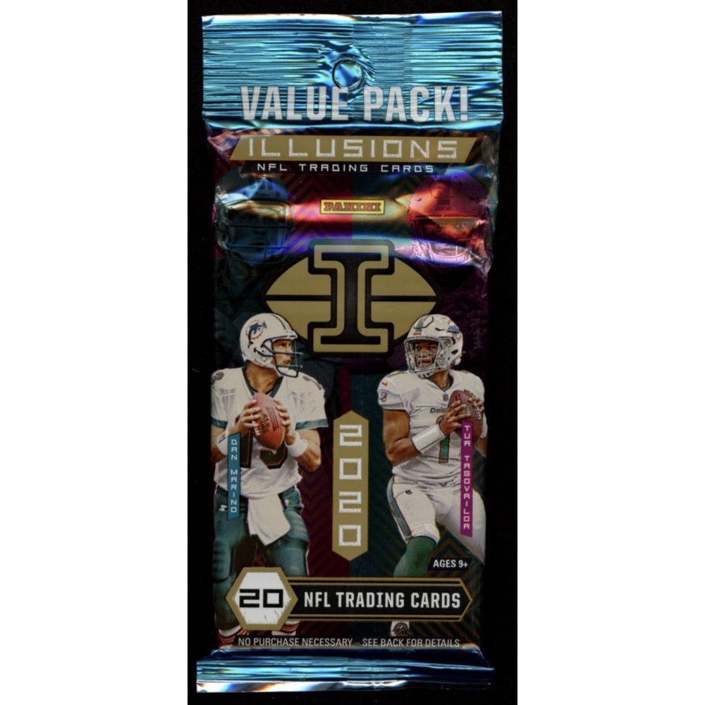 2020 PANINI ILLUSIONS NFL FOOTBALL VALUE PACKS (FAT PACKS)