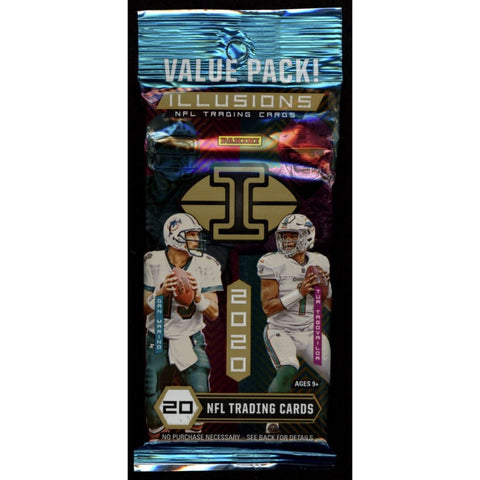 2020 PANINI ILLUSIONS NFL FOOTBALL VALUE PACKS (FAT PACKS)