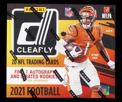 2021 PANINI CLEARLY DONRUSS NFL FOOTBALL HOBBY BOXES - BRAND NEW!