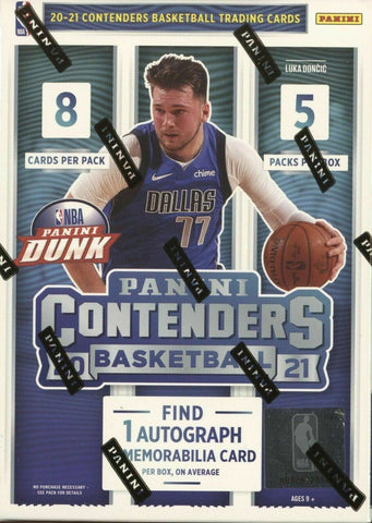 2020-2021 PANINI NBA CONTENDERS BLASTER BOXES