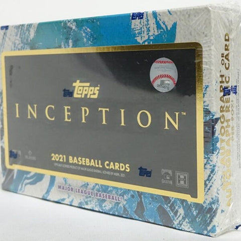 2021 TOPPS INCEPTION BASEBALL HOBBY BOXES