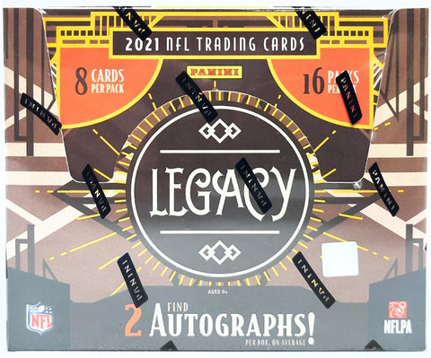 2021 PANINI LEGACY NFL FOOTBALL HOBBY BOXES