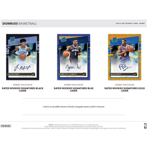 2020-2021 PANINI NBA DONRUSS OPTIC BLASTER BOXES