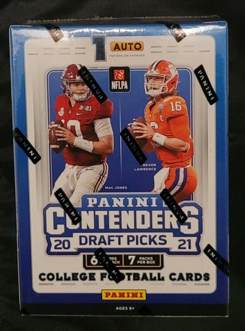 2021 PANINI CONTENDERS DRAFT PICKS FOOTBALL BLASTER BOXES - NEW!