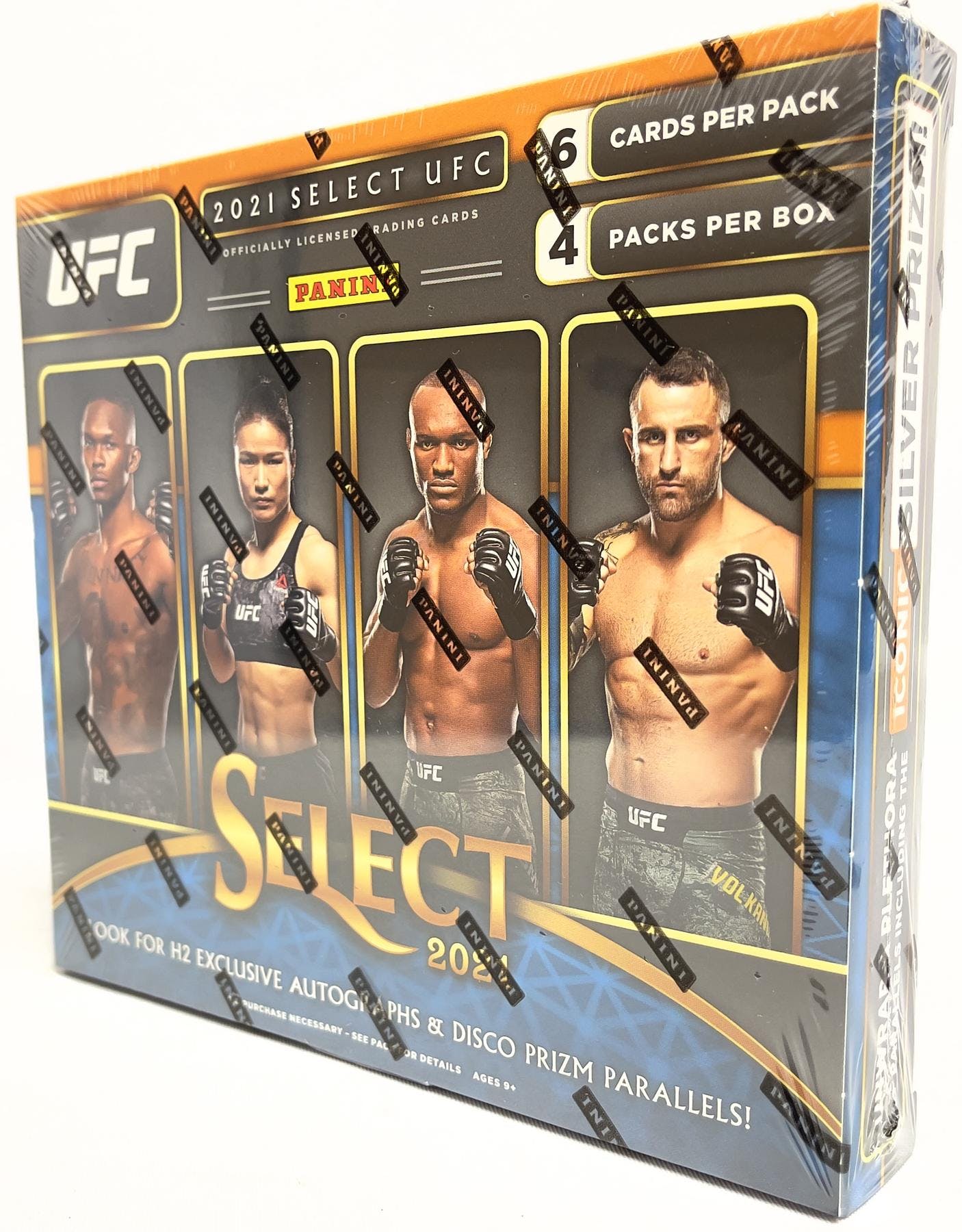 2021 PANINI SELECT UFC H2 HOBBY BOX SINGLE PACKS