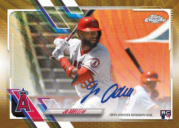 2021 TOPPS CHROME BASEBALL HOBBY BOX SINGLE PACKS