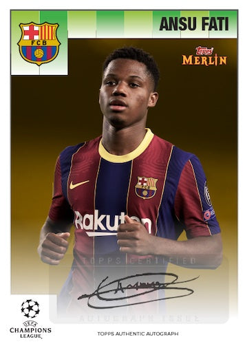 2021 TOPPS UEFA MERLIN SOCCER BLASTER BOXES