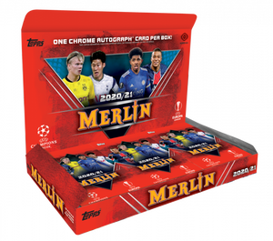 2021 TOPPS UEFA MERLIN SOCCER HOBBY BOXES