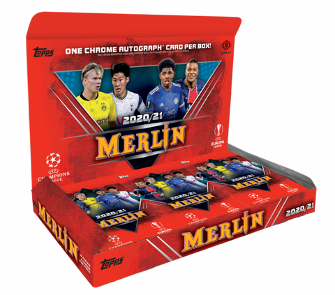 2021 TOPPS UEFA MERLIN SOCCER HOBBY BOXES