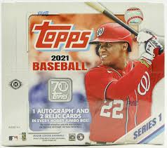 2020-21 TOPPS BASEBALL SERIES 1 HOBBY SINGLE PACKS