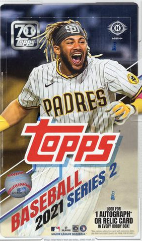 2021 TOPPS BASEBALL SERIES 2 HOBBY BOXES - NEW!