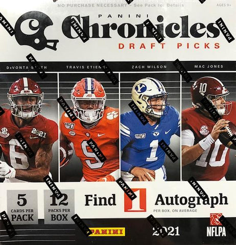 2021 PANINI CHRONICLES DRAFT PICKS FOOTBALL RETAIL MEGA BOXES