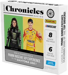 2021 PANINI CHRONICLES RACING HOBBY BOXES