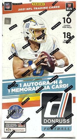 2021 PANINI DONRUSS NFL FOOTBALL HOBBY BOX SINGLE PACKS