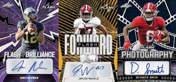 2021 LEAF FLASH FOOTBALL HOBBY BOXES - BRAND NEW!