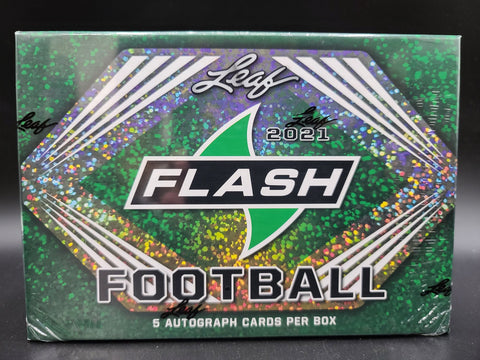 2021 LEAF FLASH FOOTBALL HOBBY BOXES - BRAND NEW!