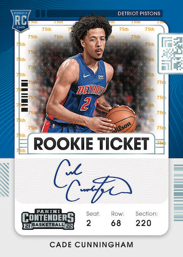 2021-2022 PANINI NBA CONTENDERS HOBBY BOXES